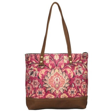Myra S-2073 Blossomy Pink Tote Bag - NEW