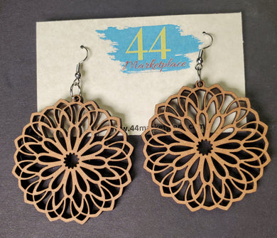 Lg Mandala Earrings