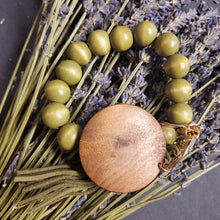 Engraved Inspirational Wooden Bead Wristlet Available in several colors