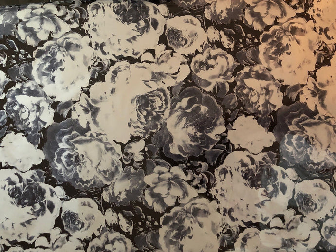 Dominic Flowers Gray Foil - 44 Marketplace