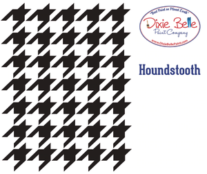 Houndstooth Stencil-Belles and Whistles-Dixie Belle Paint