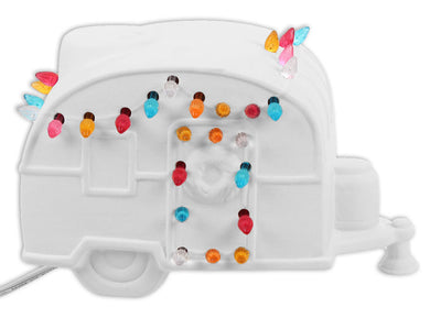 UNFINISHED Ceramic Christmas Camper Kit