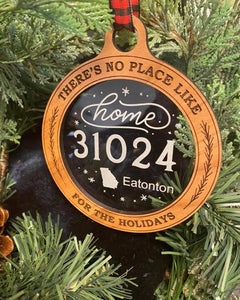 No Place Like Home Layered Ornament