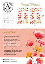 A1 Transfer - Peaceful Poppies