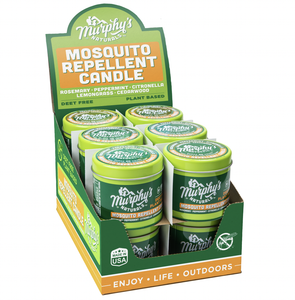 Mosquito Repellent Candle in Table Top Display